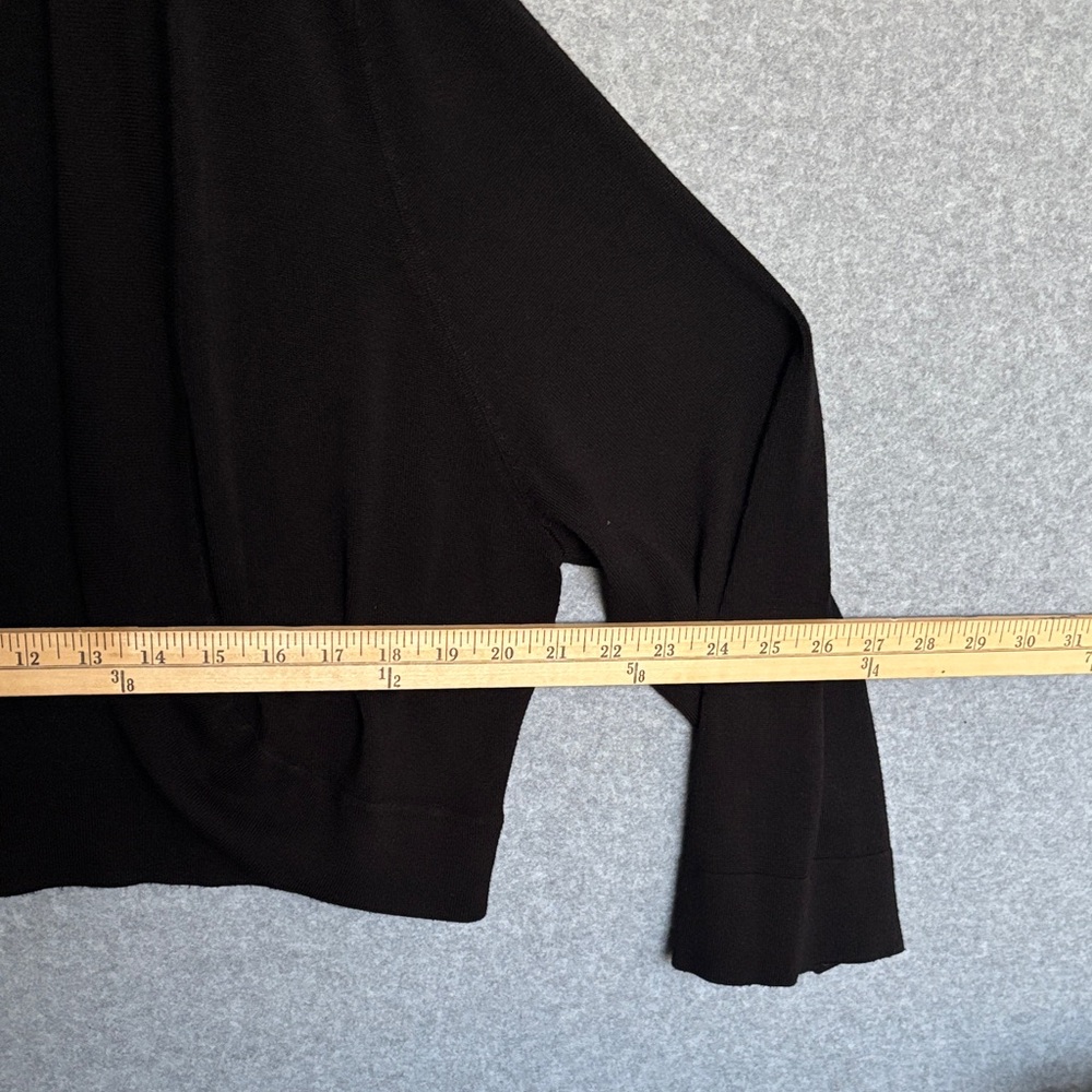 Jessica Howard  Women Sweater Shrug XL Black - Picture 5 of 7